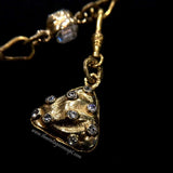 Chanel Crystal w/ Two Charms Long Necklace