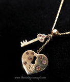 Chanel Key & Heart Necklace