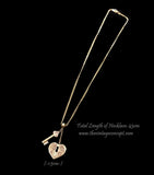 Chanel Key & Heart Necklace