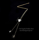 Chanel Heart No.5 Adjustable Long Necklace