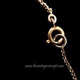 Chanel Small Logo 「5」 & 「19」 Necklace