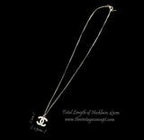 Chanel Blink Blink Logo Necklace