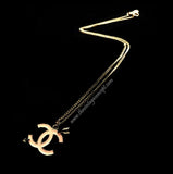 Chanel Pink Arrow Necklace
