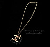 Chanel Pink Arrow Necklace