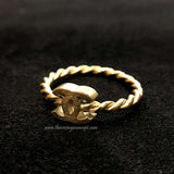 Chanel Slim Logo Ring