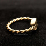 Chanel Slim Logo Ring