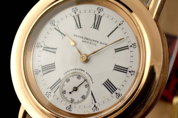 Patek Philippe Unique 14K Chronometro Gondolo Marriage