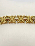 Yellow gold bracelet (18 kt) - Length 20 cm - Weight 13.42 g
