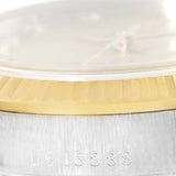 Rolex Datejust President Tridor 18k Gold Diamond Midsize Watch 68279