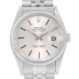 Rolex Datejust Vintage Steel 18K White Gold Automatic Watch 16014