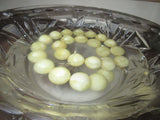 White yellow Baltic Amber necklace round beads, 101 gram with certificate and Amber box