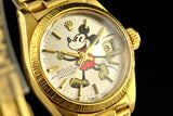 Rolex - Oyster Perpetual Date Just Gold Mickey Mouse - 6927 - Kobieta - 1980-1989