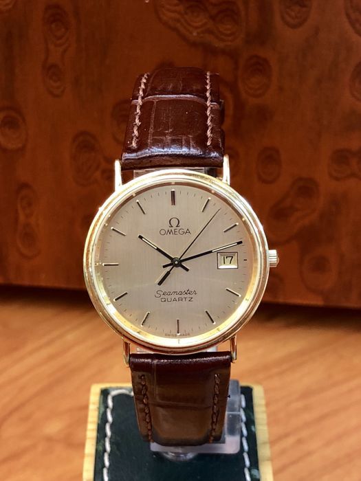 Omega Seamaster Quartz 1990 Omega Oro 18 196750 Men 1990-1999