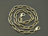 18k Gold Necklace. Chain - 47 cm. Weight 28.25 g.