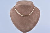Necklace in 18 kt Rose Gold (750/1000) English Link