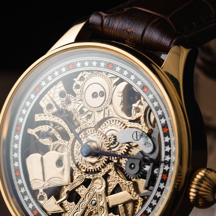 Omega - Skeleton Watch - Swiss Watch - Mechanical Watch Omega - Skeleton Watch - Swiss Watch - Mechanical Watch