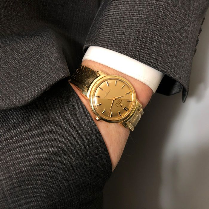 Omega Constellation Grand Luxe Yellow Gold 18k