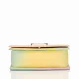 Chanel Ivory Rainbow Printed Caviar Small Boy Bag