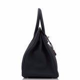 Hermes Blue Nuit Verso Togo Birkin 35cm Palladium Hardware