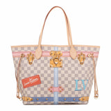Louis Vuitton Damier Azur Summer Trunk Neverfull MM