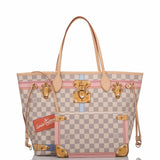 Louis Vuitton Damier Azur Summer Trunk Neverfull MM
