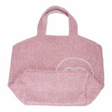 Chanel Pink Cotton Beach Tote & Towel Set