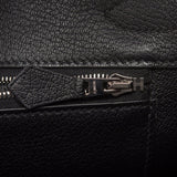 Hermes HSS SO Bi-Color Gris Mouette and Black Togo Birkin 30cm Brushed Palladium