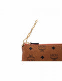 MCM Millie Visetos Zip Medium Crossbody