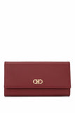 Salvatore Ferragamo Double Gancio Long Trifold Wallet