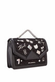 Karl Lagerfeld K/Klassik Pins Shoulder Bag