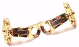 Authentic! VAN CLEEF & ARPELS Vintage Alhambra 18k Yellow Gold Earrings