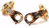 Authentic! VAN CLEEF & ARPELS Vintage Alhambra 18k Yellow Gold Earrings