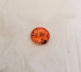 4.15CT FLAWLESS IMPERIAL TOPAZ COLOR 100% NATURAL ORANGE LOOSE CUSHION GEMSTONE