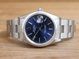 ROLEX DATE 15200 BLUE SOLEIL