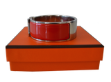 Hermes Hermès bracelet model Clic H Red casaque