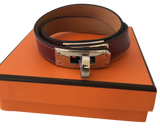 Hermes Hermès Kelly Double Tower Bracelet in Red Box H