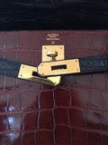 Hermes Hermes Kelly bag 32 Tricolor Alligator