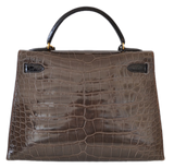 Hermes Hermes Kelly bag 32 Tricolor Alligator