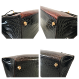Hermes Hermes Kelly bag 32 Tricolor Alligator