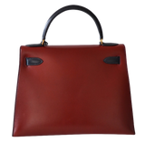Hermes Hermès Kelly 28 Tricolor Bag