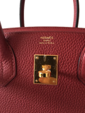 Hermes Hermès Birkin Bag 30 Garnet
