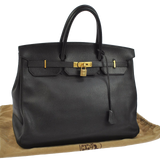 Hermes Hermes Birkin 40 Ardennes Black