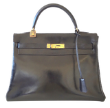 Hermes Hermès Kelly 32 Black Box