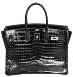 Hermes Hermès Birkin 35 Crocodile Porosus
