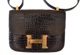Hermes Hermès bag model Constance Porosus