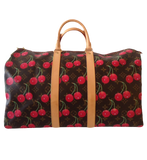 Louis Vuitton Louis Vuitton Keepall Collection Cherries Bag by Takashi Murakami