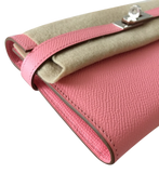 Hermes Hermès Kelly Epsom Pink Confetti Wallet