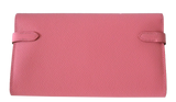 Hermes Hermès Kelly Epsom Pink Confetti Wallet