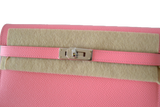 Hermes Hermès Kelly Epsom Pink Confetti Wallet