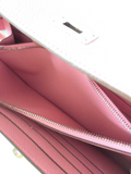 Hermes Hermès Kelly Epsom Pink Confetti Wallet